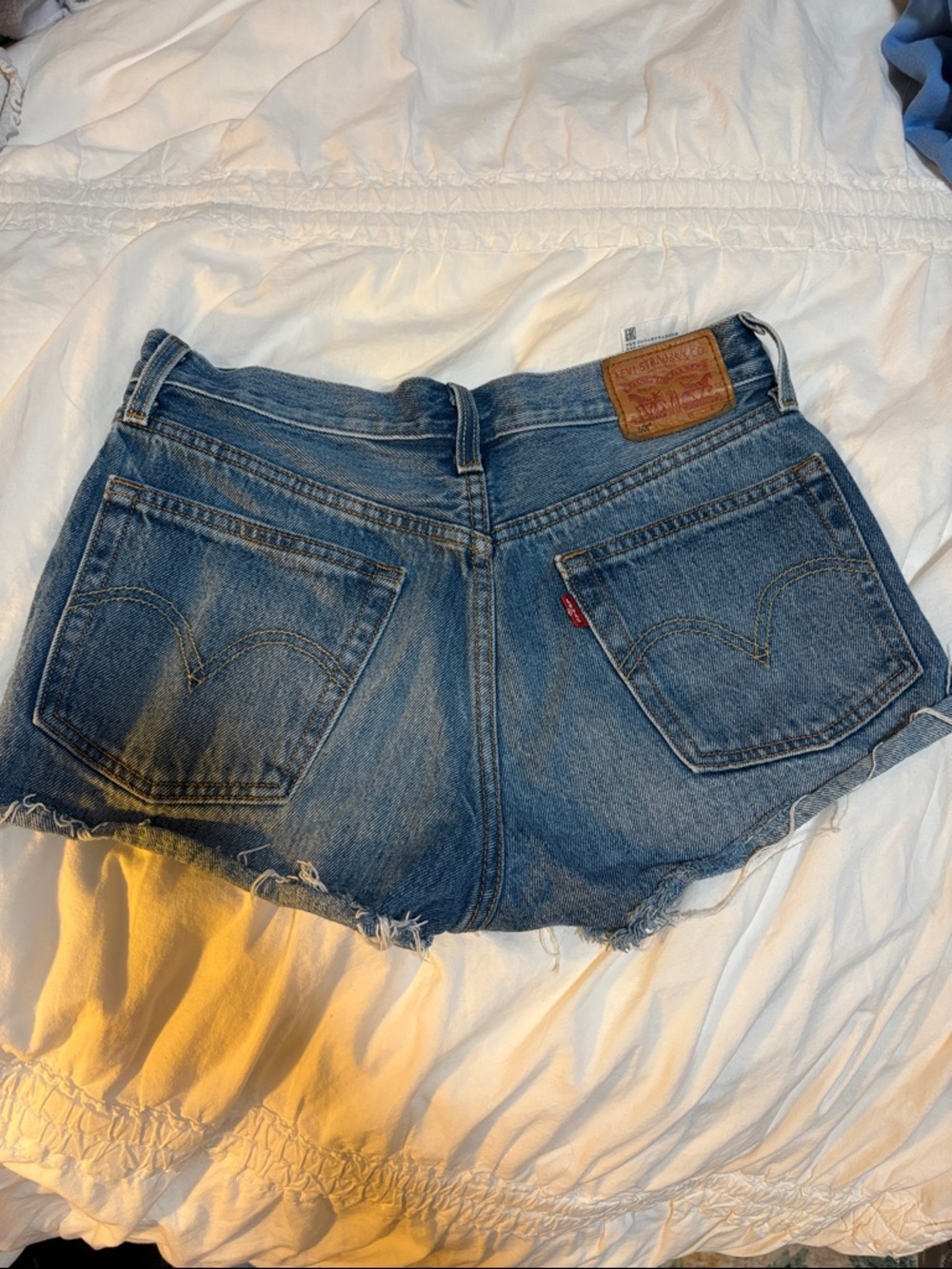 Levi's Distressed Denim shorts